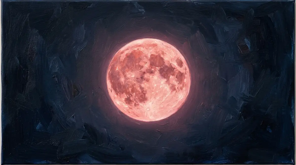 April 2026 Full Moon-Pink Moon